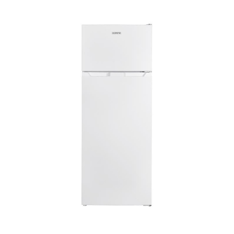 Réfrigérateur + Congélateur OCEANIC OCEAF2D206W3 - 2 Portes - 206L - Froid statique - Blanc
