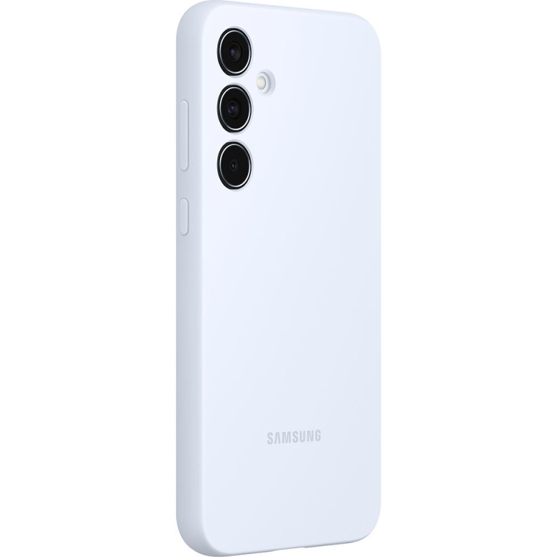 Coque en silicone pour Samsung Galaxy A35 5G Bleu Polaire