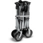 Chariot 4 roues - KAMPA - Trucker Trolley - Pliable - Gris
