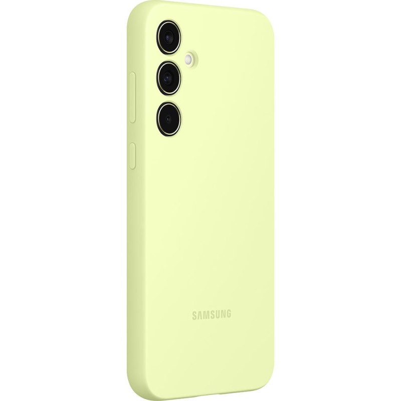 Coque en silicone pour Samsung Galaxy A35 5G Vert Clair
