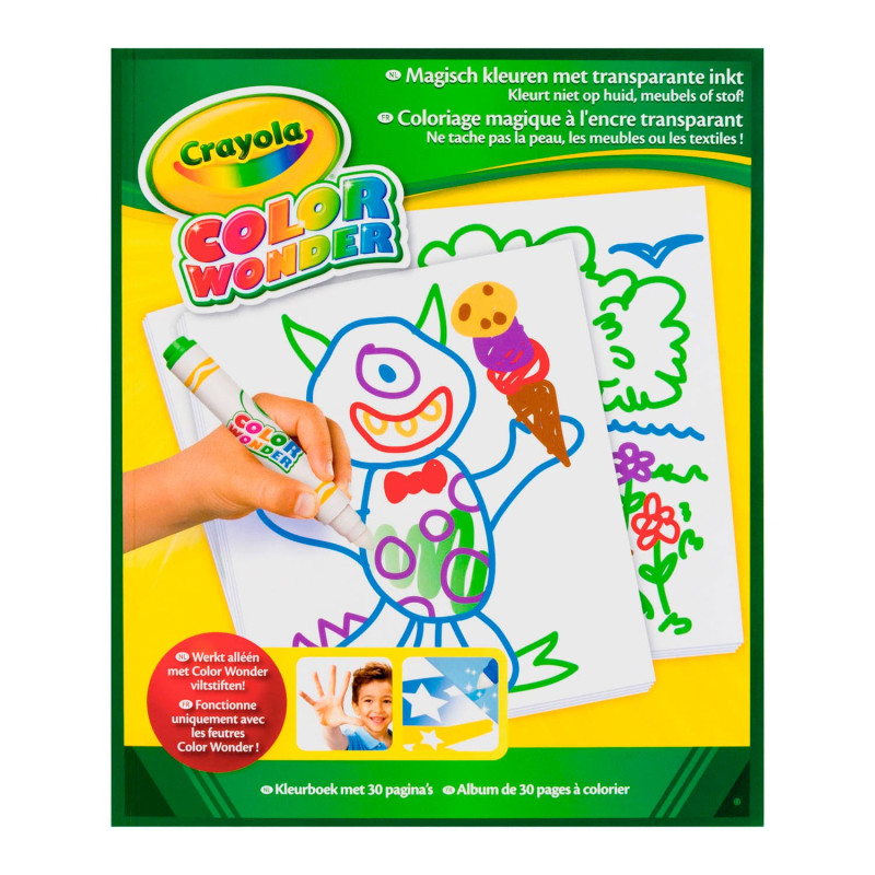 Crayola Color Wonder - Coloriage magique 30 pages