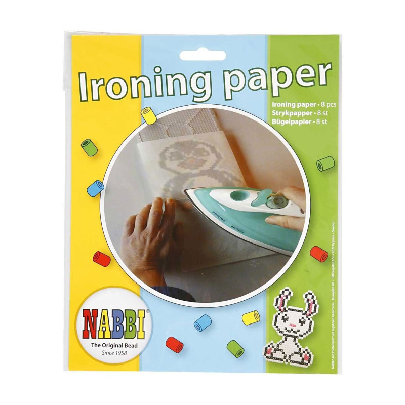 CREATIV COMPANY Transparent ironing paper, 8 sheets