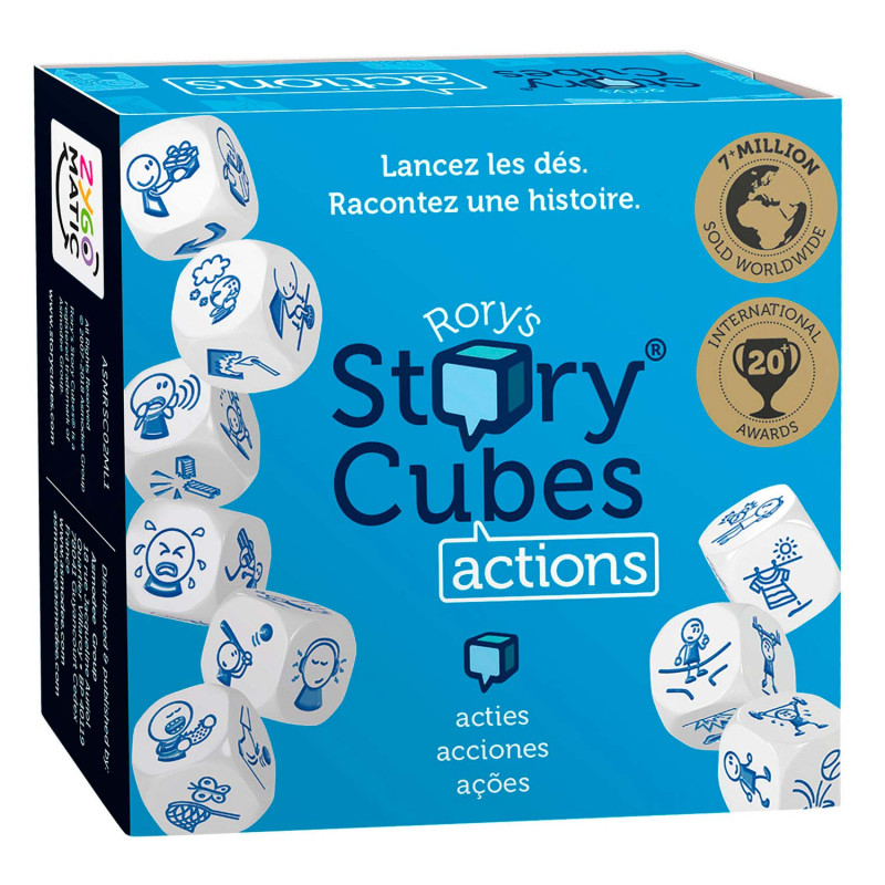 ASMODEE Rory& 39 s Story Cubes Actions Dice game