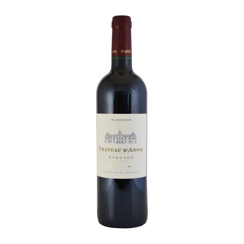 Château d'Arsac 2017 Margaux vin rouge du bordelais