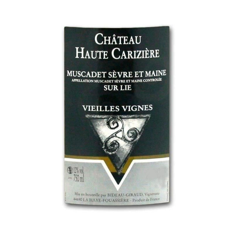 Château Haute Cariziere Muscadet Sevre et Maine - Vin blanc de Loire