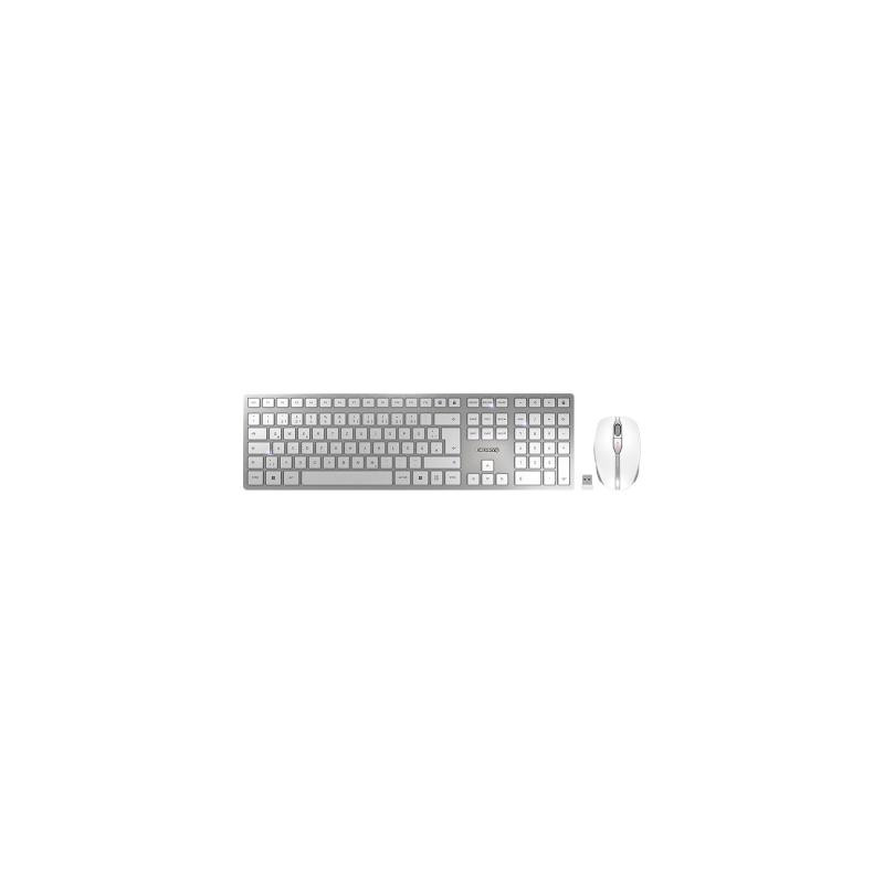 Cherry DW 9100 SLIM Tastatur-und-Maus-Set TastaturundMausSet kabellos (JD-9100DE-1) (JD9100DE1)