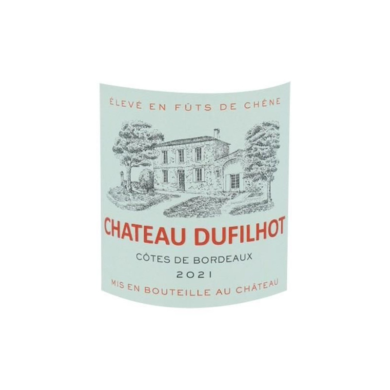 Château Dufilhot 2021 Côtes de Bordeaux - Vin rouge de Bordeaux