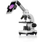 Microscope Biolux SEL avec systeme de zoom - BRESSER JUNIOR - grossissement 40x-1600x - support smartphone - coffret rigide blan