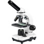 Microscope Biolux SEL avec systeme de zoom - BRESSER JUNIOR - grossissement 40x-1600x - support smartphone - coffret rigide blan