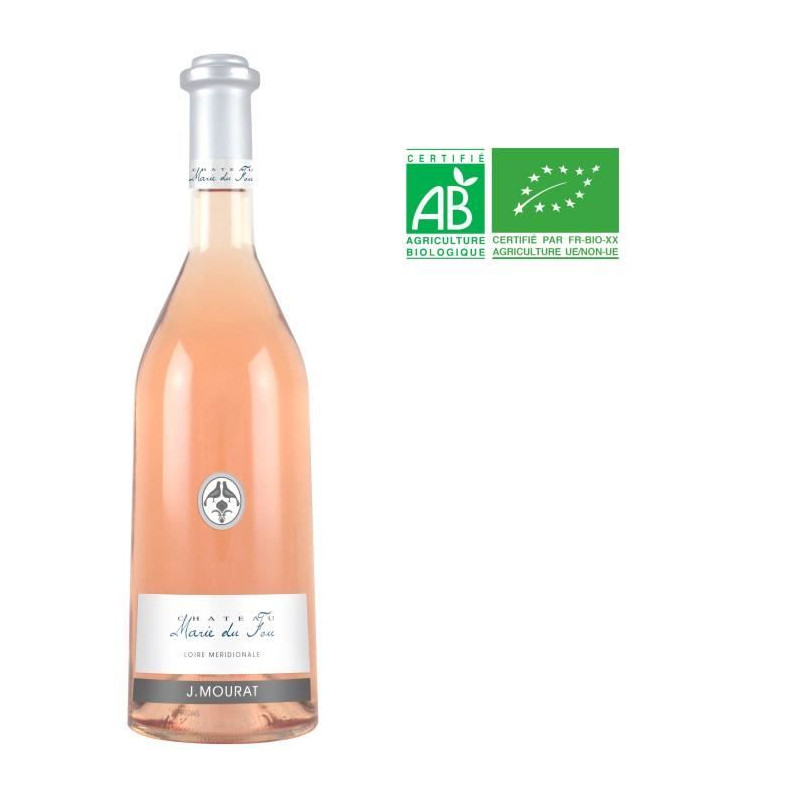 Château Marie du Fou Fiefs vendéens - Vin rosé de Loire - Bio
