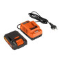 Pack DUAL POWER Tondeuse BRUSHLESS 20V + MULCHING + coupe bordure 20V + taille haie 20V - POWDPGBOX24 - batterie et chargeur inc