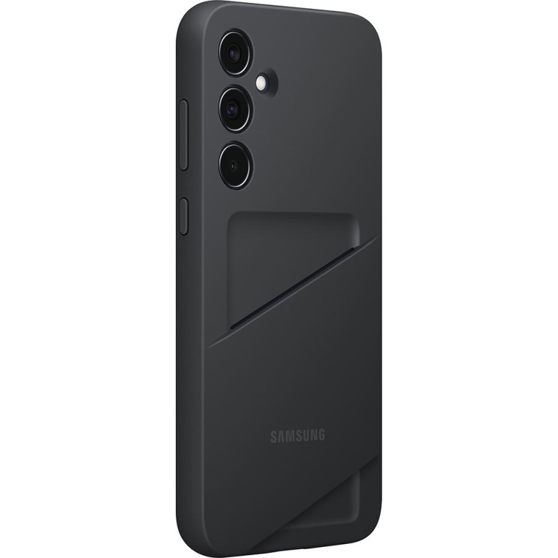 Coque souple Ultra fine avec porte carte pour Samsung Galaxy A35 5G Noir