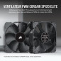 CORSAIR - SP120 ELITE - Ventilateur SP ELITE Series - 120mm - AirGuide - Vendu seul - Noir - (CO-9050161-WW)