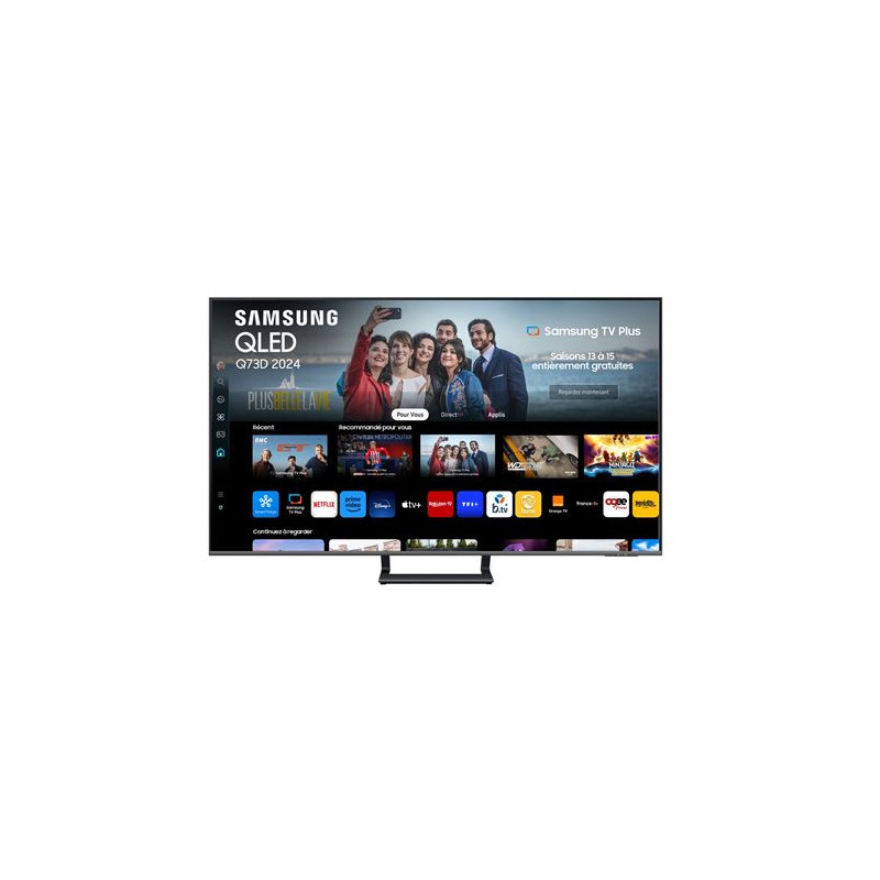 TV QLED Samsung TQ55Q73D 140 cm 4K Smart TV 2024 Noir