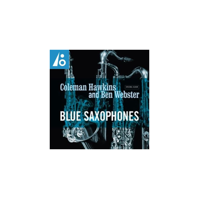 Blue Saxophones Vinyle Bleu