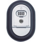 Boîte a clés sécurisée a code programmable 4 chiffres - YALE - Y500 - Résistant aux intempéries et aux effractions - Gris/