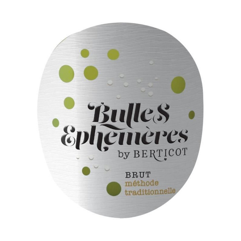 Bulles Ephemeres By Berticot - Blanc Brut