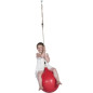 Balançoire ballon - TRIGANO - Swing Ball - Rouge - Pour Enfant - Diametre 40 cm