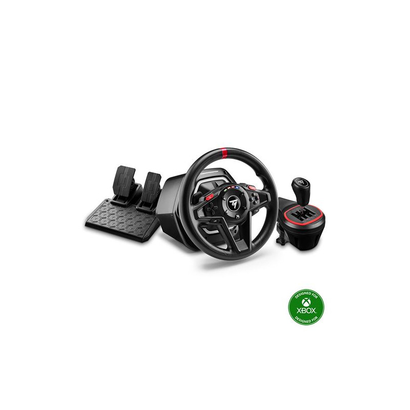 Volant gaming Thrustmaster T128 pour Xbox Series XS Xbox One et PC Noir et Rouge
