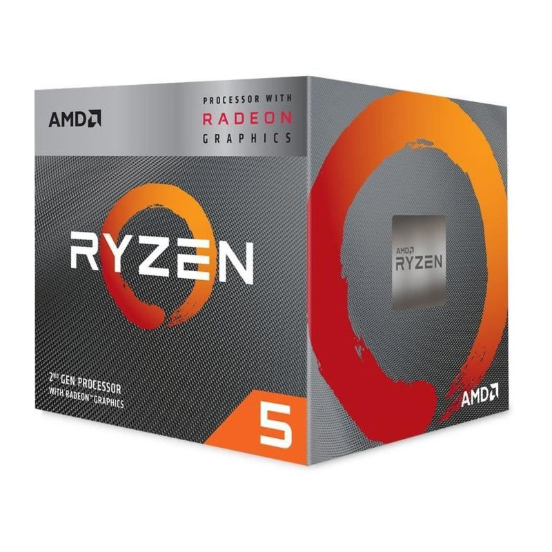 AMD Processeur Ryzen 5 3400G Wraith Spire cooler