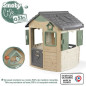 Smoby Life - Maison Jura Lodge - Cabane enfant personnalisable avec accessoires Smoby - Plastique recyclé - Fabriquée en Franc