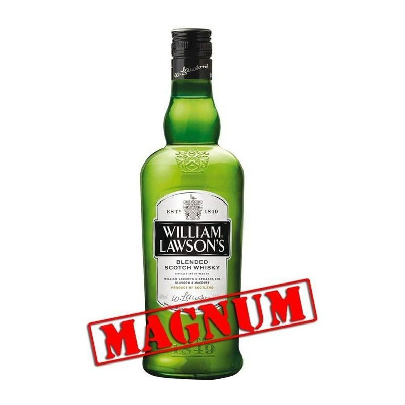 Whisky William Lawson's - Blended whisky - Ecosse - 40%vol - 200cl